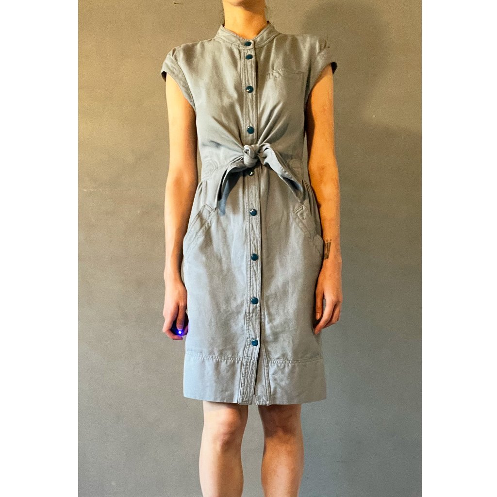 Marc By Marc Jacobs Dress In Denim Blue - Size 0